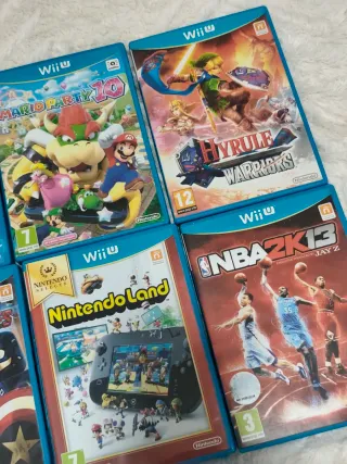 Lote 9 Juegos Nintendo Wii U