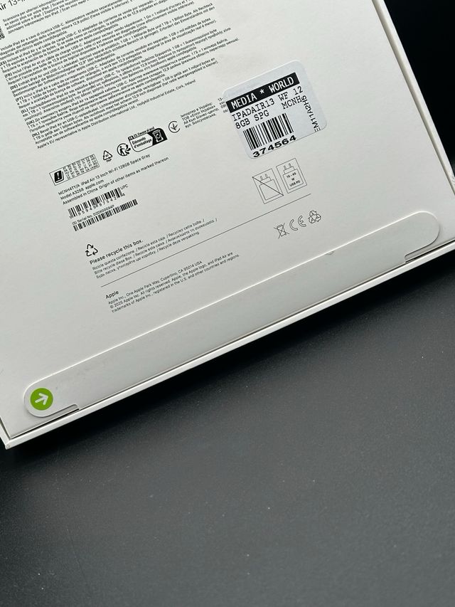 Apple iPad Air M3 2025 - 13” Wi-Fi 128GB | Grigio