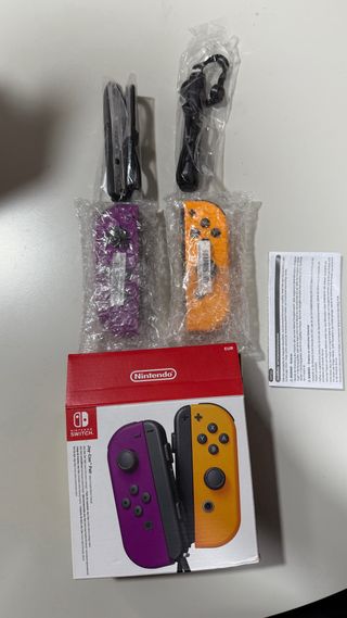 Joy-Con Morado y Naranja Nintendo Switch