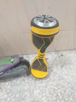 Patinete eléctrico y Hoverboard