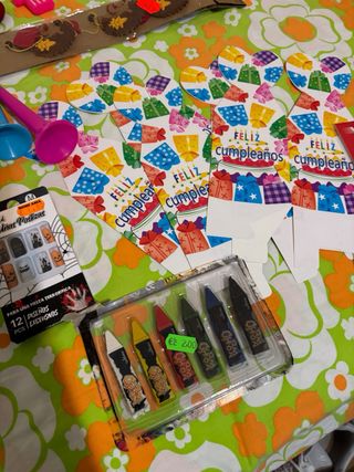 Pack artículos fiesta y decoración