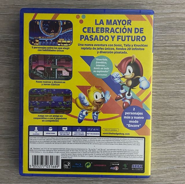 Sonic Mania Plus PS4