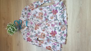 Blusa estampada de señora Sfera Talla S