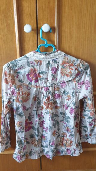 Blusa estampada de señora Sfera Talla S