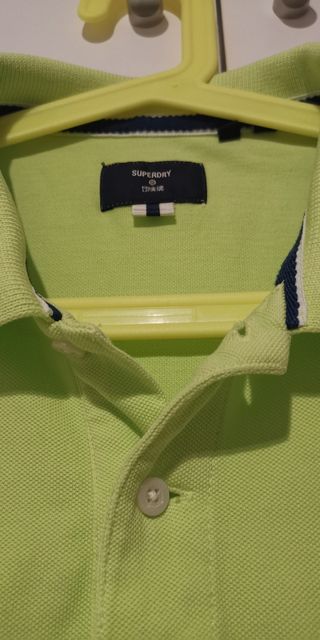 Polo Superdry Verde Limón Talla XL