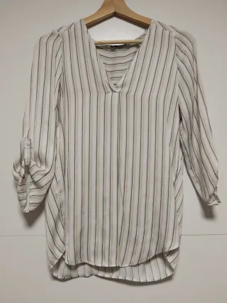 Blusa Stradivarius Talla S Rayas