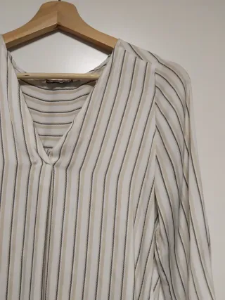 Blusa Stradivarius Talla S Rayas