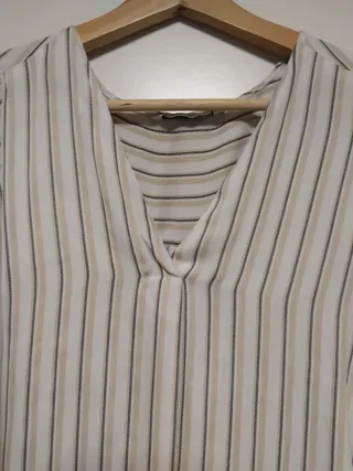 Blusa Stradivarius Talla S Rayas