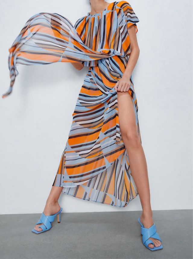 Vestido Multicolor Rayas