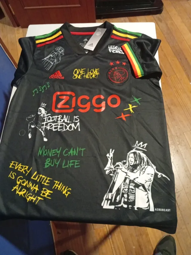 Camiseta Ajax Edición Especial Bob Marley Talla S