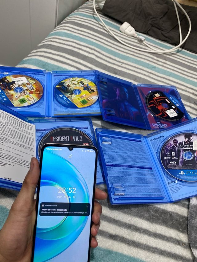 PS4 Juegos: Spider-Man, Resident Evil 2, DBZ 2