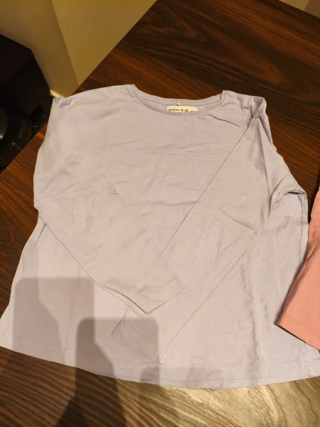 Lote 4 camisetas manga larga niña