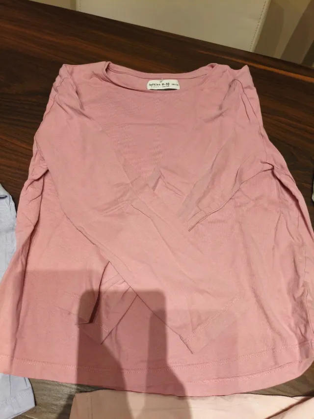 Lote 4 camisetas manga larga niña