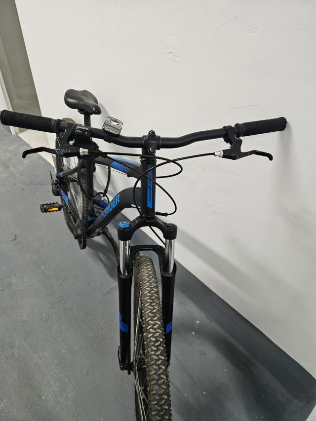 Bicicleta de montaña con marchas