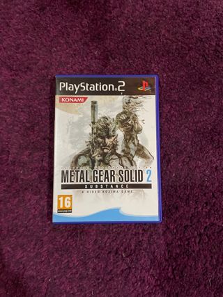 Metal Gear Solid 2 PS2 Substance Konami