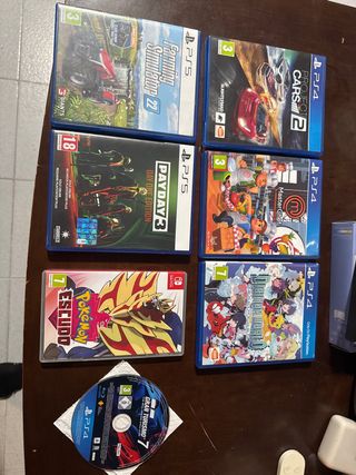 Pacchetto 7 giochi PS4/PS5 e Switch