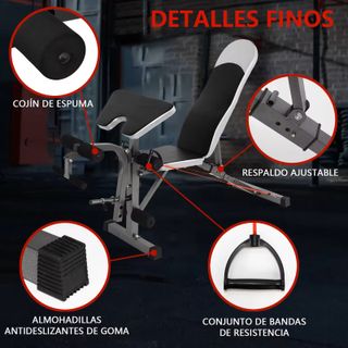 ◆NUEVO PRECINTADO◆ Banco de pesas a estrenar