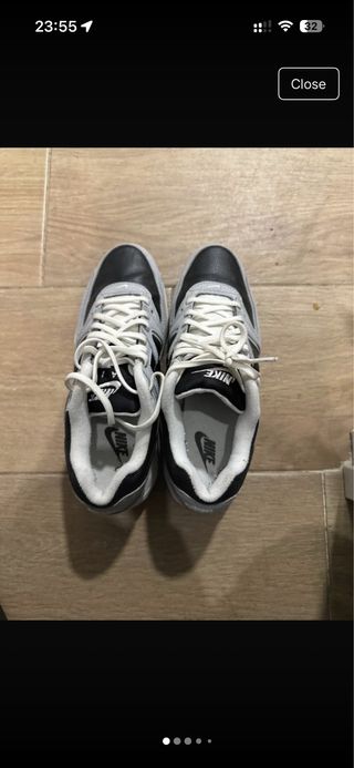 Nike Air Max Zapatillas Negras y Grises