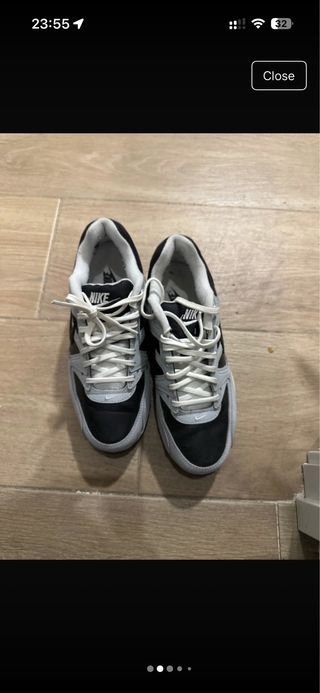 Nike Air Max Zapatillas Negras y Grises