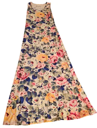 Abito lungo estivo floreale