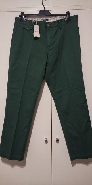 Pantalón vestir Dustin verde talla 48