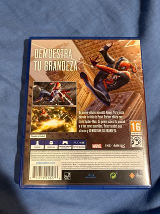 Spider-Man PS4 (PlayStation 4) Marvel