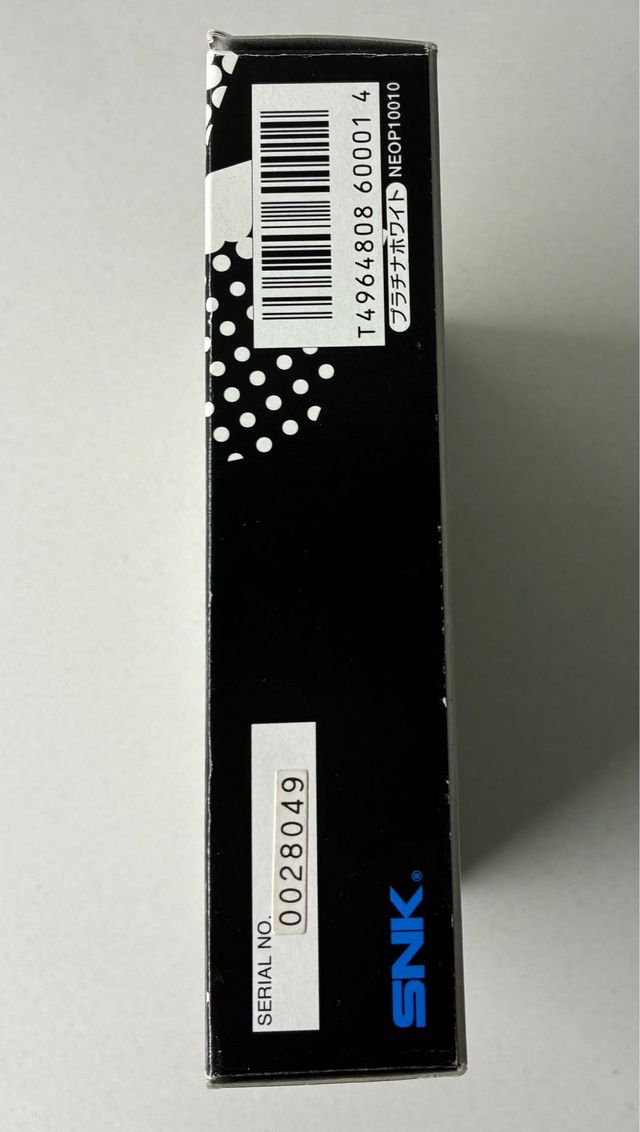 NEOGEO POCKET Blanco Perla SNK Completa