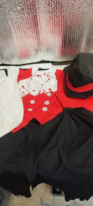 Costume Halloween Bambino Rosso