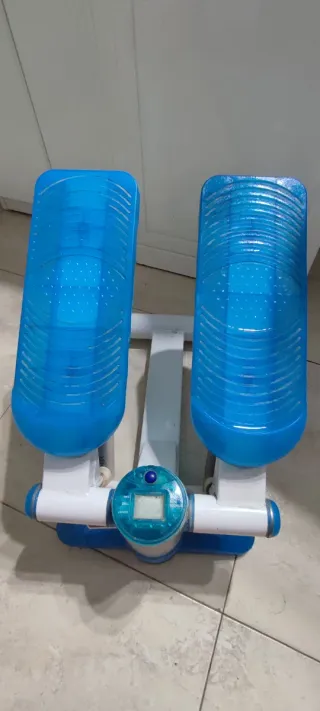 Pedales Aeróbicos Azules