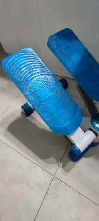 Pedales Aeróbicos Azules