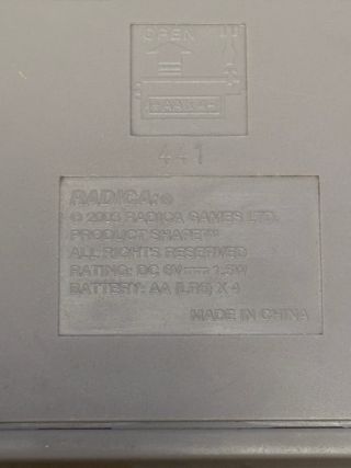 Tetris Rotate Radica Puzzle Game