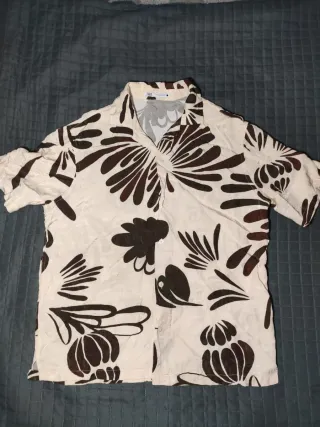Camisa ZARA Estampado Safari