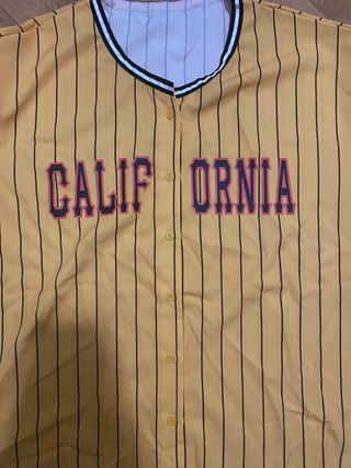 Camiseta California Rayas Amarillas