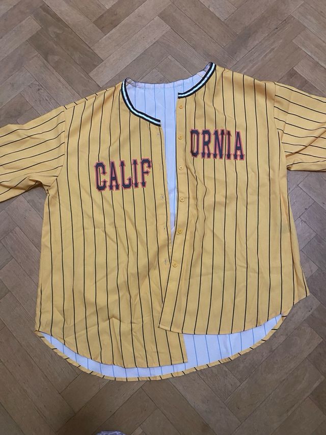 Camiseta California Rayas Amarillas