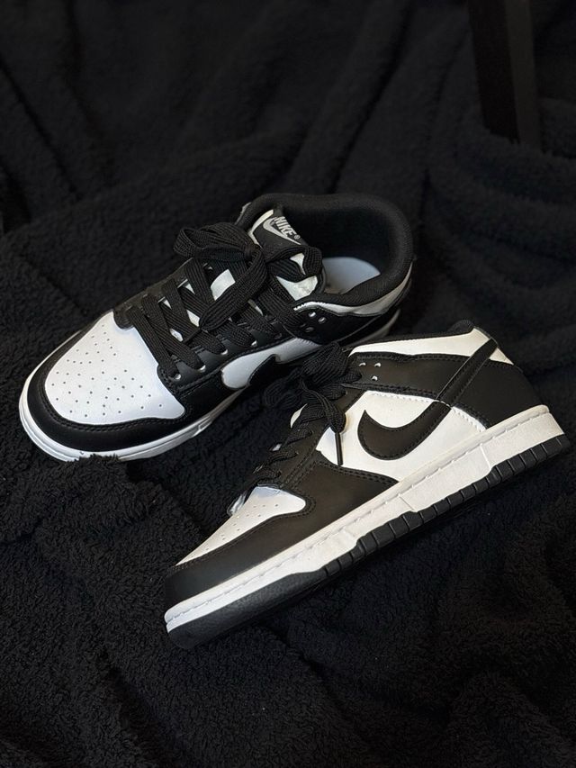 Nike Dunk Low Blanco y Negro