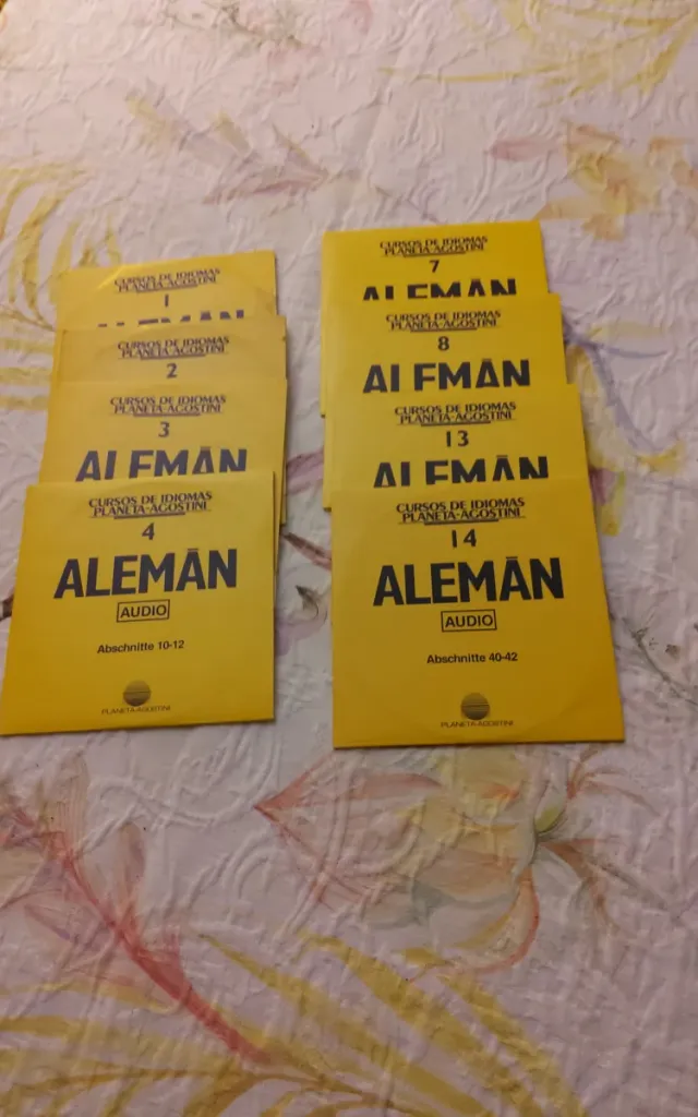 8 CDs Idioma Alemán Planeta DeAgostini