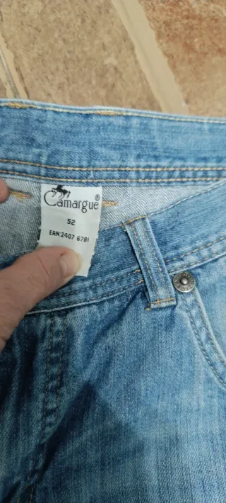 Pantalón corto vaquero hombre