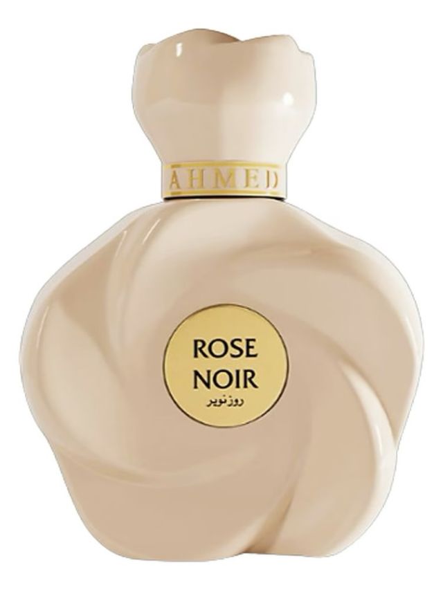 Perfume Rose Noir Ahmed Beige y Dorado
