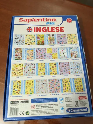 Sapientino Inglese Elettronico Parlante 7+