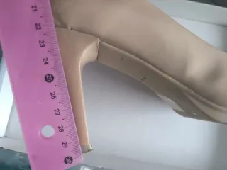 Zapatos de tacón Chamby beige