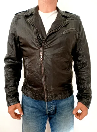 Motera Cuero auténtico Pepe Jeans M Medidas indica