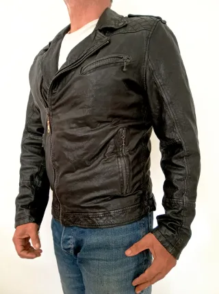 Motera Cuero auténtico Pepe Jeans M Medidas indica