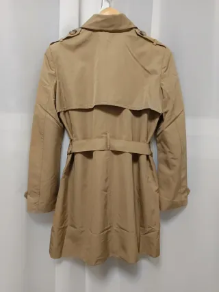 Gabardina Lefties Beige mujer Talla M
