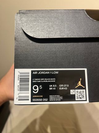 Zapatillas Nike Air Jordan 1 Low shadow toe