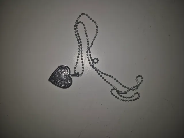 Collar Corazón Lana del Rey Plata