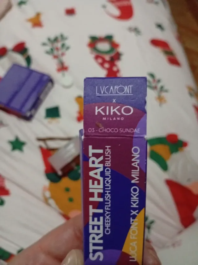 Colorete Líquido Kiko Milano Street Heart .