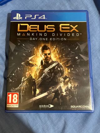 Deus Ex: Mankind Divided PS4 (Day One Edition)