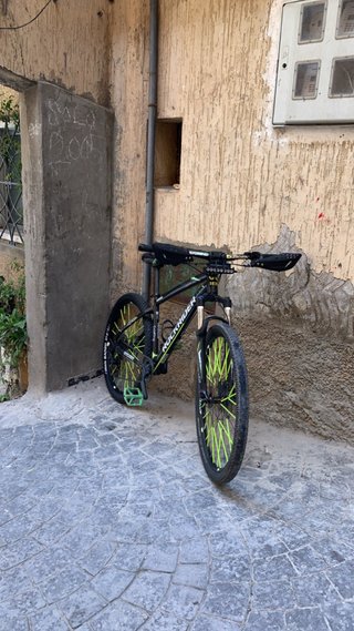 Bicicleta Montaña Rockrider Negra/Verde
