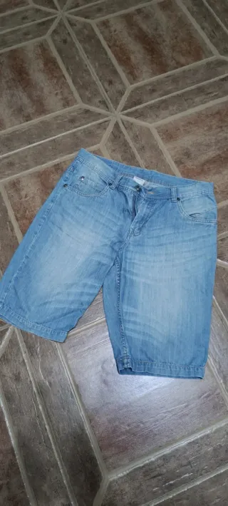 Pantalón corto vaquero hombre