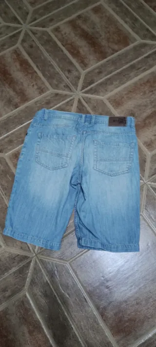 Pantalón corto vaquero hombre